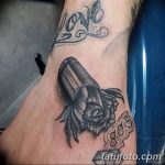 Фото рисунка тату пуля 02.11.2018 №024 - tattoo bullet - tattoo-photo.ru