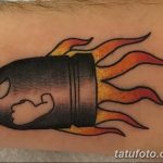 Фото рисунка тату пуля 02.11.2018 №030 - tattoo bullet - tattoo-photo.ru