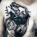 Фото рисунка тату пуля 02.11.2018 №032 - tattoo bullet - tattoo-photo.ru