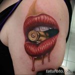 Фото рисунка тату пуля 02.11.2018 №047 - tattoo bullet - tattoo-photo.ru