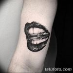 Фото рисунка тату пуля 02.11.2018 №071 - tattoo bullet - tattoo-photo.ru