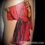 Фото рисунка татуировки Монах 21.11.2018 №002 - Monk tattoo photo - tatufoto.com