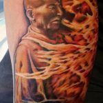 Фото рисунка татуировки Монах 21.11.2018 №007 - Monk tattoo photo - tatufoto.com
