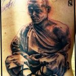 Фото рисунка татуировки Монах 21.11.2018 №029 - Monk tattoo photo - tatufoto.com