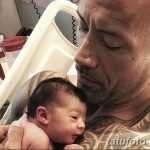 Фото тату Дуэйна Джонсона 19.11.2018 №084 - tattoo Dwayne Johnson - design-foto.ru