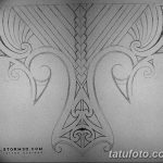 Фото эскиз для тату самоа 07.11.2018 №002 - sketch for tattoo samoa - tatufoto.com