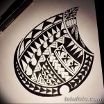 Фото эскиз для тату самоа 07.11.2018 №006 - sketch for tattoo samoa - tatufoto.com