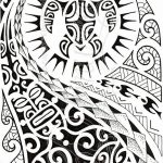 Фото эскиз для тату самоа 07.11.2018 №013 - sketch for tattoo samoa - tatufoto.com