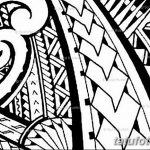 Фото эскиз для тату самоа 07.11.2018 №029 - sketch for tattoo samoa - tatufoto.com