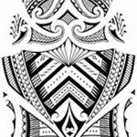 Фото эскиз для тату самоа 07.11.2018 №048 - sketch for tattoo samoa - tatufoto.com