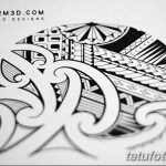 Фото эскиз для тату самоа 07.11.2018 №053 - sketch for tattoo samoa - tatufoto.com