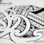 Фото эскиз для тату самоа 07.11.2018 №062 - sketch for tattoo samoa - tatufoto.com