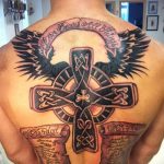 фото рисунка Тату кельтский крест 30.11.2018 №010 - tattoo Celtic cross - tatufoto.com