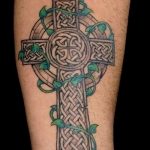 фото рисунка Тату кельтский крест 30.11.2018 №020 - tattoo Celtic cross - tatufoto.com