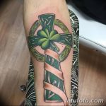 фото рисунка Тату кельтский крест 30.11.2018 №021 - tattoo Celtic cross - tatufoto.com