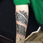 фото рисунка Тату кельтский крест 30.11.2018 №026 - tattoo Celtic cross - tatufoto.com