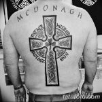 фото рисунка Тату кельтский крест 30.11.2018 №035 - tattoo Celtic cross - tatufoto.com