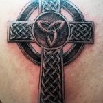 фото рисунка Тату кельтский крест 30.11.2018 №040 - tattoo Celtic cross - tatufoto.com
