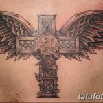фото рисунка Тату кельтский крест 30.11.2018 №041 - tattoo Celtic cross - tatufoto.com