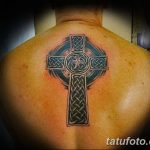 фото рисунка Тату кельтский крест 30.11.2018 №044 - tattoo Celtic cross - tatufoto.com