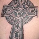 фото рисунка Тату кельтский крест 30.11.2018 №062 - tattoo Celtic cross - tatufoto.com
