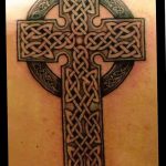 фото рисунка Тату кельтский крест 30.11.2018 №063 - tattoo Celtic cross - tatufoto.com