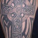 фото рисунка Тату кельтский крест 30.11.2018 №065 - tattoo Celtic cross - tatufoto.com