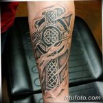 фото рисунка Тату кельтский крест 30.11.2018 №066 - tattoo Celtic cross - tatufoto.com