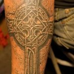 фото рисунка Тату кельтский крест 30.11.2018 №069 - tattoo Celtic cross - tatufoto.com