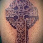фото рисунка Тату кельтский крест 30.11.2018 №070 - tattoo Celtic cross - tatufoto.com