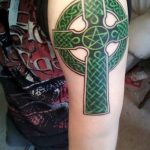 фото рисунка Тату кельтский крест 30.11.2018 №079 - tattoo Celtic cross - tatufoto.com