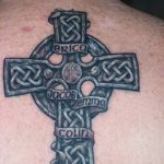 фото рисунка Тату кельтский крест 30.11.2018 №081 - tattoo Celtic cross - tatufoto.com
