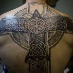 фото рисунка Тату кельтский крест 30.11.2018 №089 - tattoo Celtic cross - tatufoto.com
