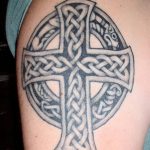 фото рисунка Тату кельтский крест 30.11.2018 №090 - tattoo Celtic cross - tatufoto.com