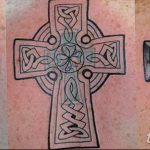 фото рисунка Тату кельтский крест 30.11.2018 №093 - tattoo Celtic cross - tatufoto.com