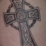 фото рисунка Тату кельтский крест 30.11.2018 №102 - tattoo Celtic cross - tatufoto.com