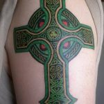 фото рисунка Тату кельтский крест 30.11.2018 №109 - tattoo Celtic cross - tatufoto.com