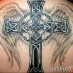 фото рисунка Тату кельтский крест 30.11.2018 №111 - tattoo Celtic cross - tatufoto.com