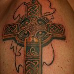 фото рисунка Тату кельтский крест 30.11.2018 №115 - tattoo Celtic cross - tatufoto.com