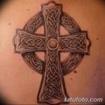 фото рисунка Тату кельтский крест 30.11.2018 №117 - tattoo Celtic cross - tatufoto.com