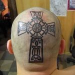 фото рисунка Тату кельтский крест 30.11.2018 №118 - tattoo Celtic cross - tatufoto.com