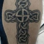 фото рисунка Тату кельтский крест 30.11.2018 №127 - tattoo Celtic cross - tatufoto.com