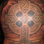 фото рисунка Тату кельтский крест 30.11.2018 №131 - tattoo Celtic cross - tatufoto.com