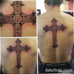 фото рисунка Тату кельтский крест 30.11.2018 №132 - tattoo Celtic cross - tatufoto.com