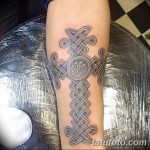 фото рисунка Тату кельтский крест 30.11.2018 №138 - tattoo Celtic cross - tatufoto.com