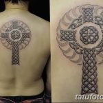 фото рисунка Тату кельтский крест 30.11.2018 №139 - tattoo Celtic cross - tatufoto.com