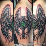 фото рисунка Тату кельтский крест 30.11.2018 №153 - tattoo Celtic cross - tatufoto.com