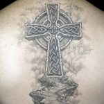 фото рисунка Тату кельтский крест 30.11.2018 №157 - tattoo Celtic cross - tatufoto.com