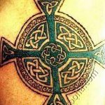 фото рисунка Тату кельтский крест 30.11.2018 №166 - tattoo Celtic cross - tatufoto.com