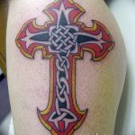 фото рисунка Тату кельтский крест 30.11.2018 №184 - tattoo Celtic cross - tatufoto.com